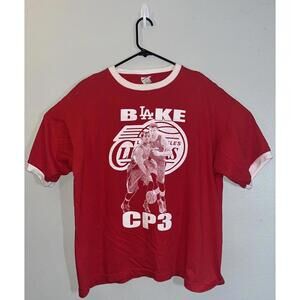 Vintage Rare LA Clippers CP3 Blake Tee Shirt Adult XL Retro Made in USA 🇺🇸
